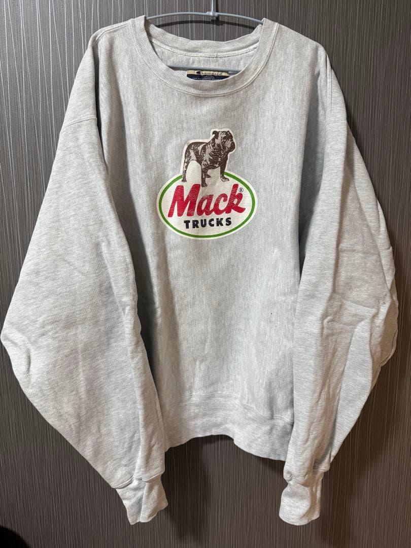 Champion reverse weave Mack Trucks スウェット