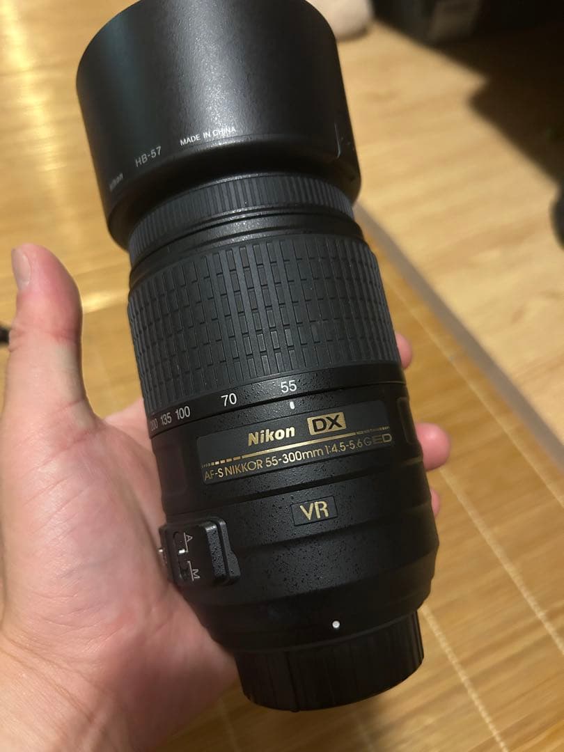 専用の袋付　Nikon AF-S NIKKOR 55-300mm VR
