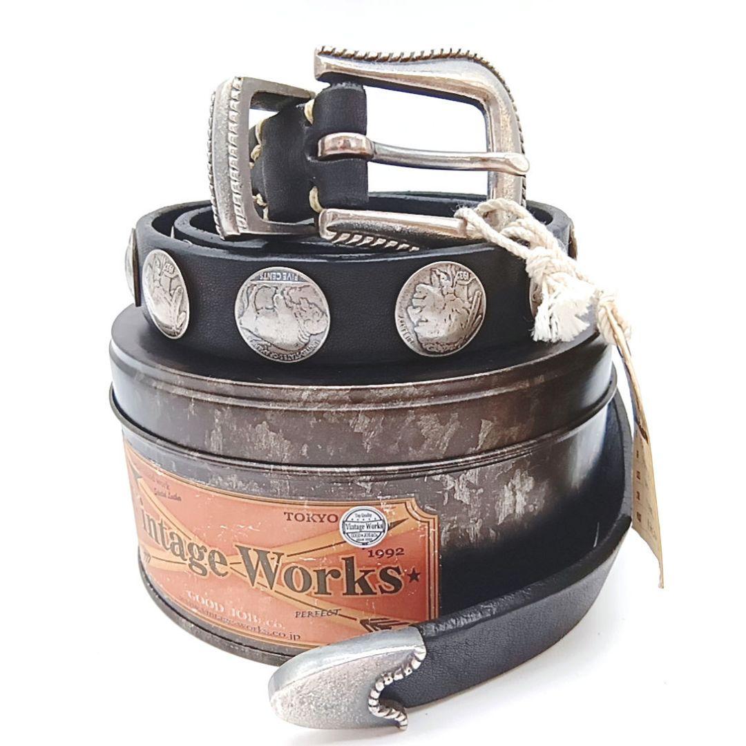 Vintage Works レザーベルト DH5738 CH-5 FLANNEL