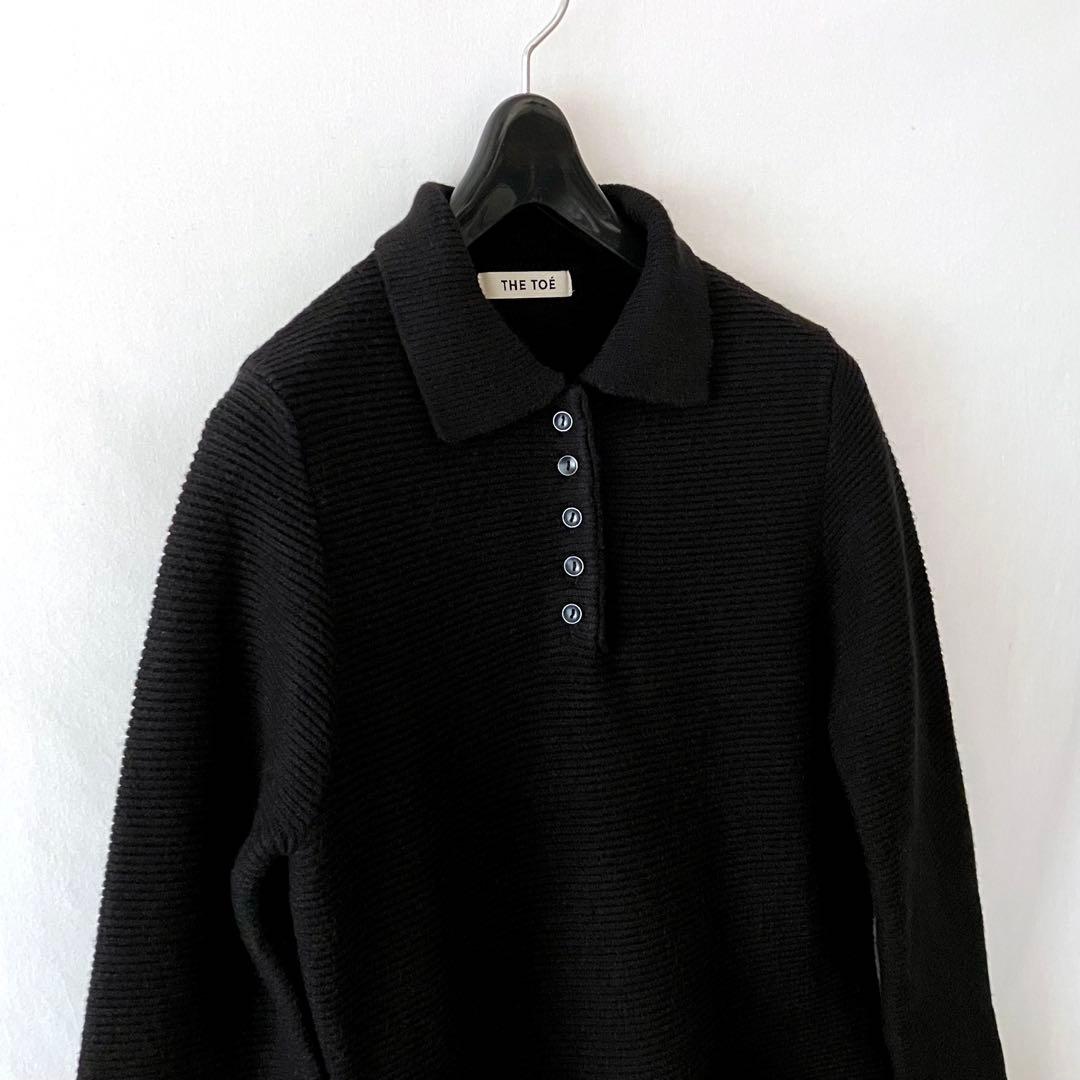 美品 THE TOE Reims Flare Onepiece 黒 S