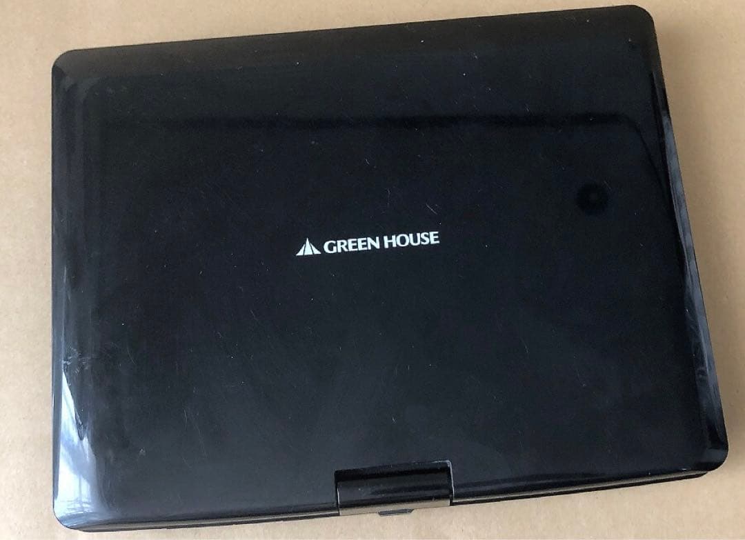 グリーンハウス　ポータブル ブルーレイプレーヤー　GH-PBD100K
