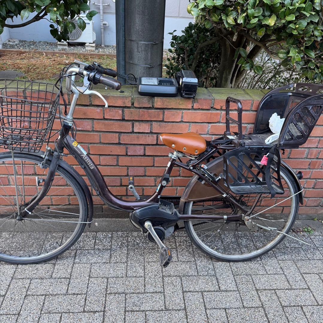 【直接引取】【メンテナンス前提現状品】電動自転車 ブリヂストン アシスタ