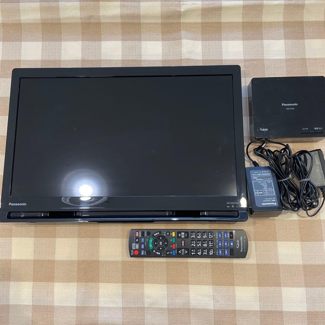 Panasonic ポータブルテレビ 19V型 ビエラ UN-19CF10D