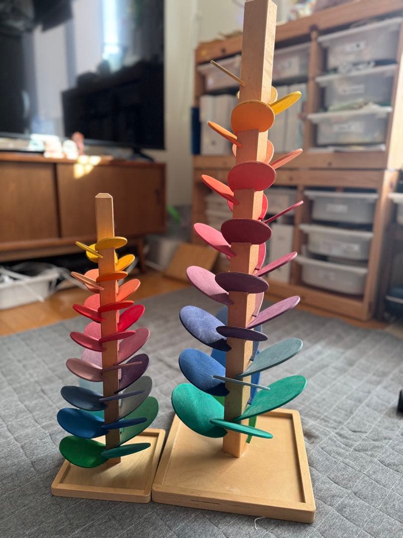 週末限定セール！超希少！ボーネルンド　カラコロツリー廃盤品S.Lセット