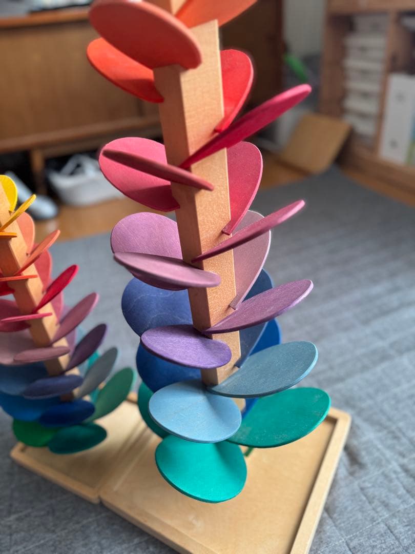 週末限定セール！超希少！ボーネルンド　カラコロツリー廃盤品S.Lセット