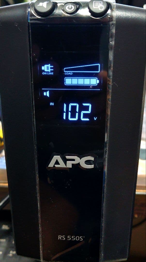 【ほぼ未使用】APC RS 550S UPS 無停電電源装置