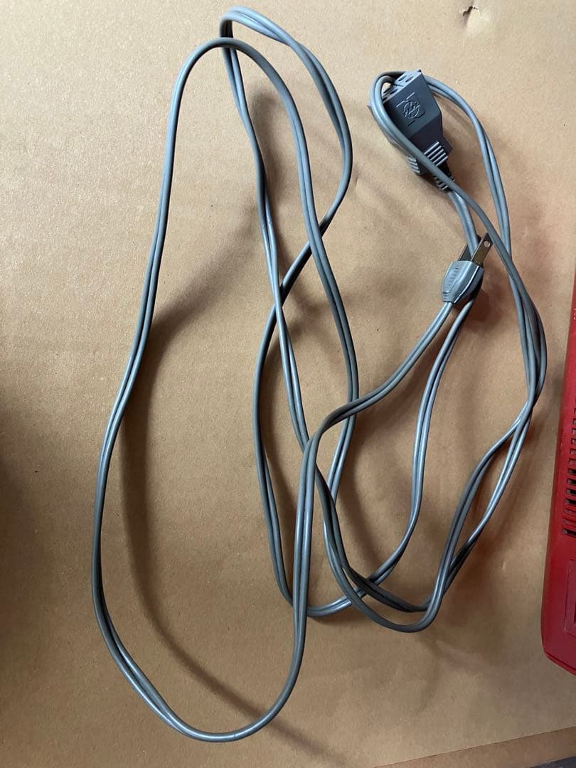 ナショナルトランジスタテレビ 昭和レトロ ブラウン管 赤（ラジオチューナー付）