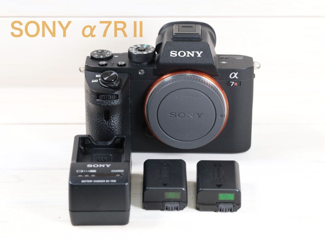 Sony α7R II ILCE−7RM2 バッテリ2個+バッテリチャージャー