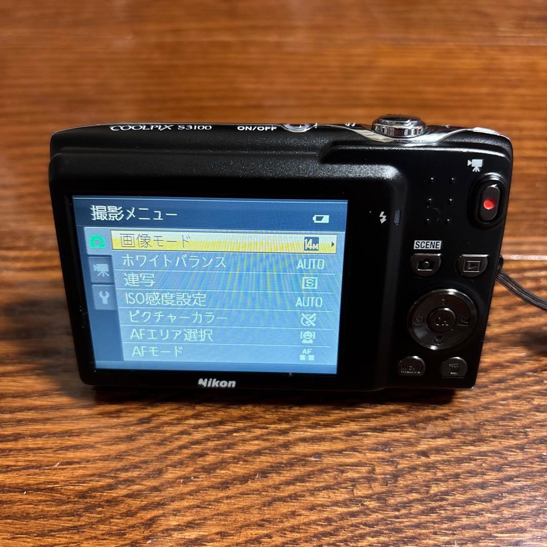 【美品】Nikon COOLPIX S3100 ピンク　クールピクス　動作確認済