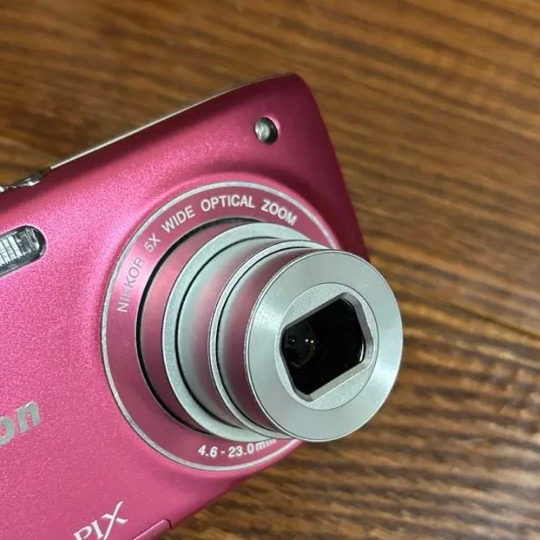 【美品】Nikon COOLPIX S3100 ピンク　クールピクス　動作確認済
