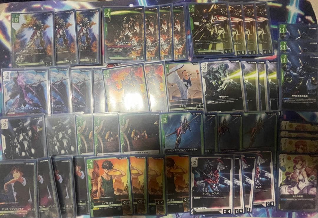 ガンダムカードゲーム 緑白ウイングデッキ