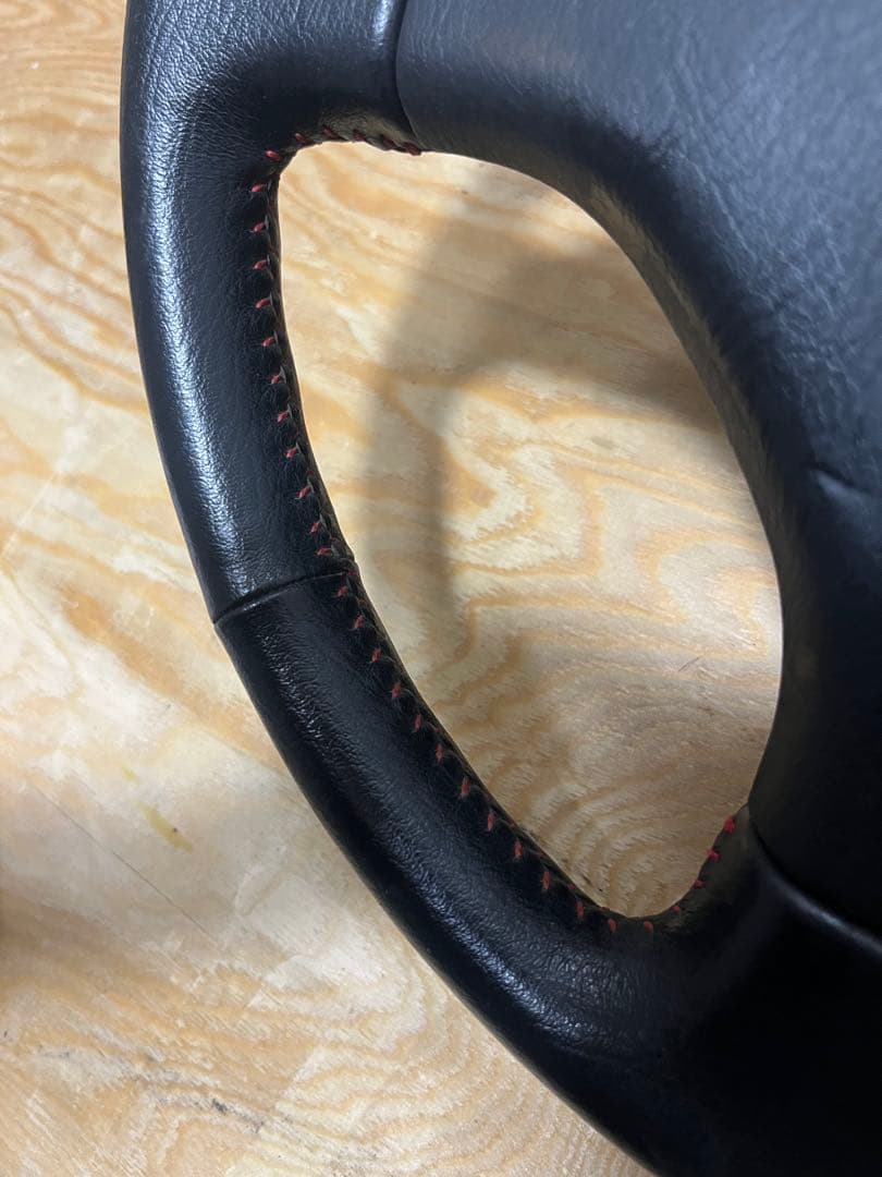 HONDA ホンダ 純正ステアリング　赤ステッチ　シビック