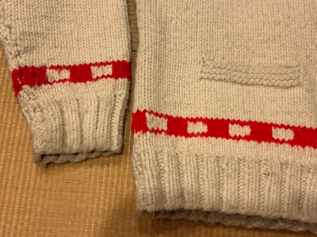 ヴィンテージ カウチンセーター 60s アイスホッケー