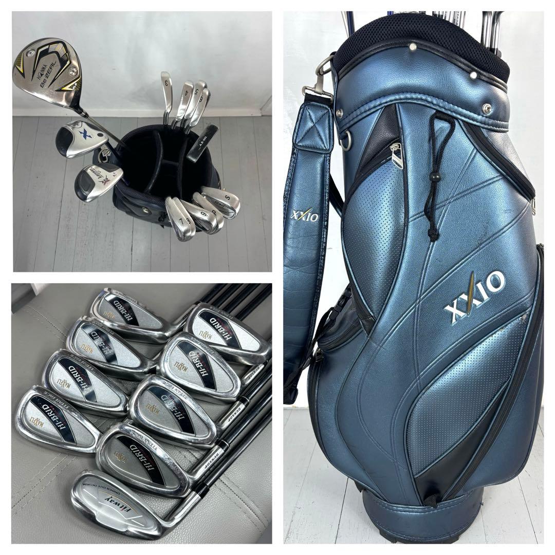 レフティ メンズゴルフクラブ 13本 フルセット ゴルフセット 左利き XXIO