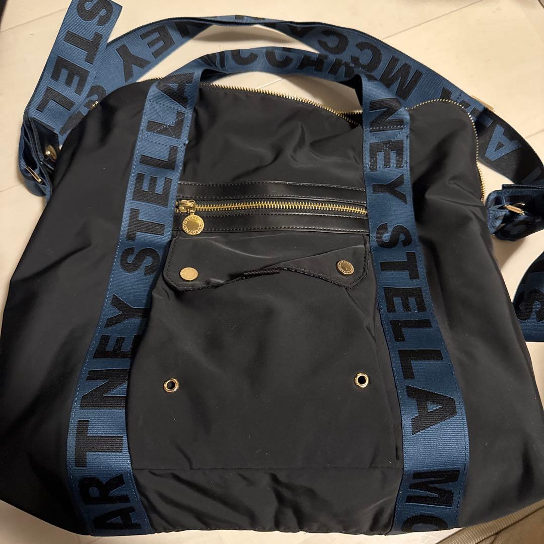 Stella McCartney ブラック マザーズバッグ