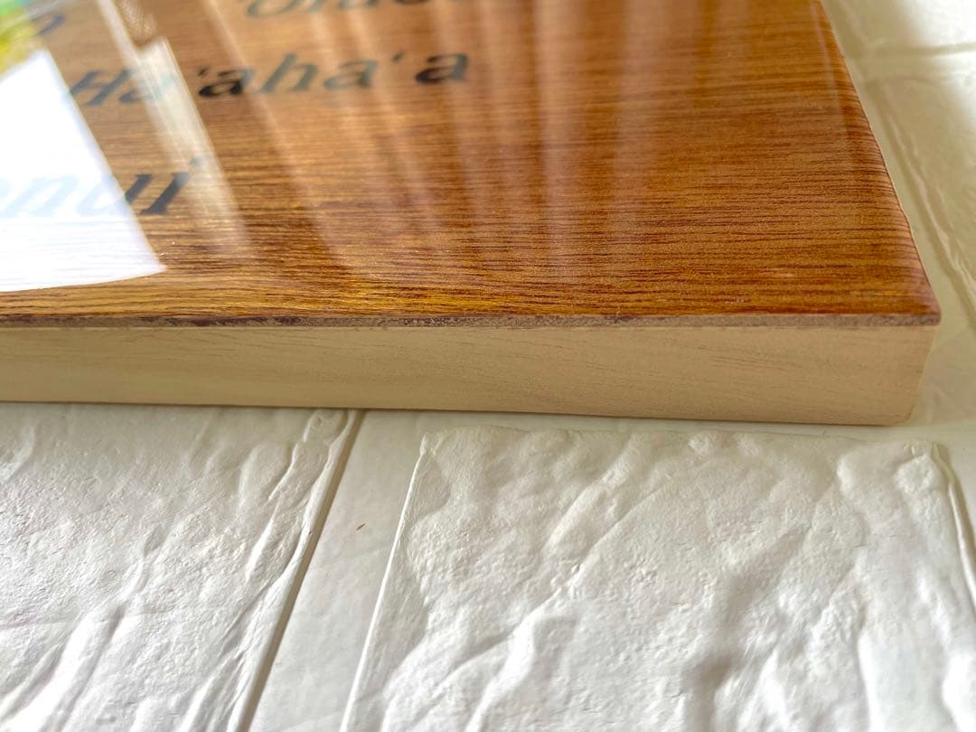 ☆波のアートボード☆W41㎝×D24㎝×H2㎝☆ レジンアート⭐︎ALOHA⭐︎