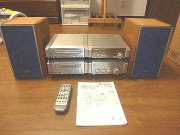 パナソニック システムコンポーネント SC-HD55MD CD、MD、ラジオ