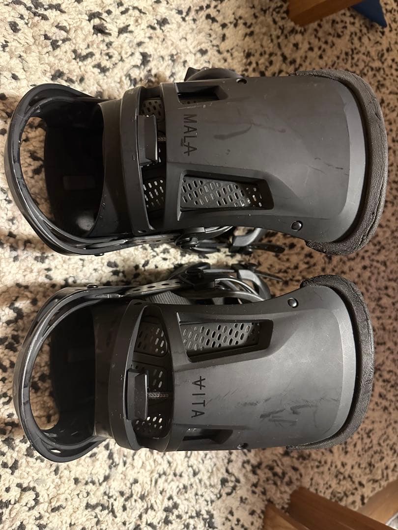 MALA スノーボードビンディング ブラック