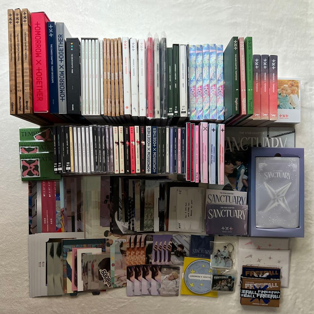 TXT アルバム CD トレカ 封入 まとめ売り