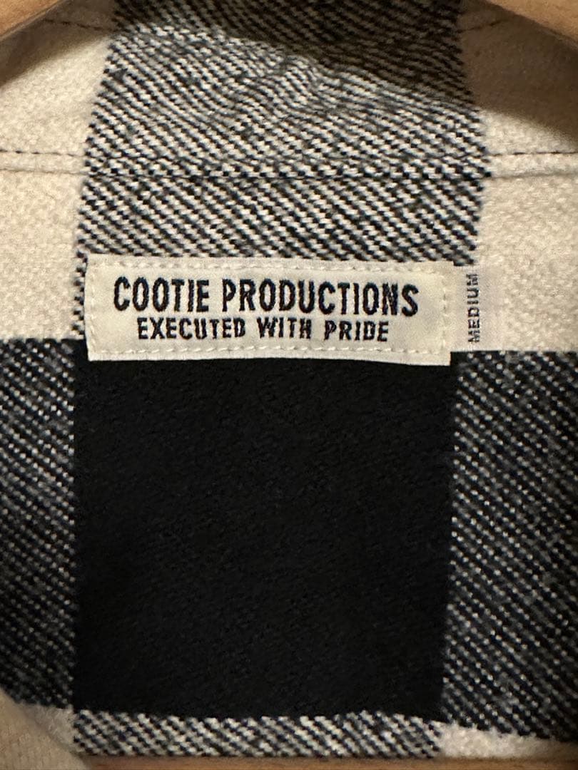 COOTIE バッファローチェックシャツ ジャケットM オーバーサイズ