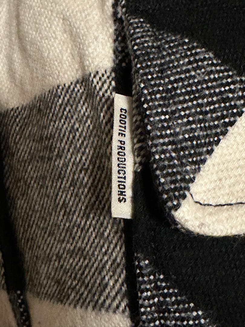 COOTIE バッファローチェックシャツ ジャケットM オーバーサイズ