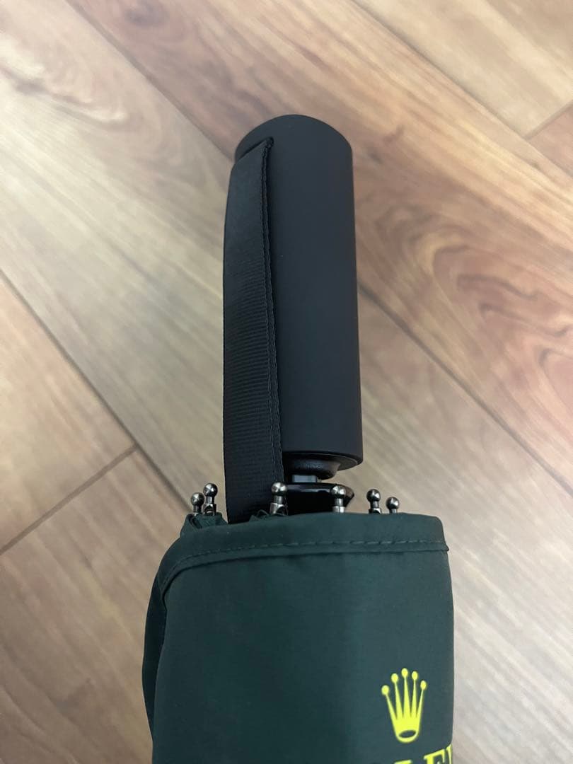 ROLEX 折りたたみ傘 ダークグリーン