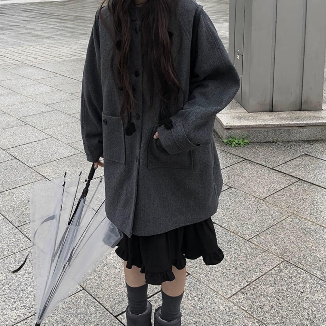 anyonmore エニワンモア キルティングフードハーフコート　値下げ交渉可