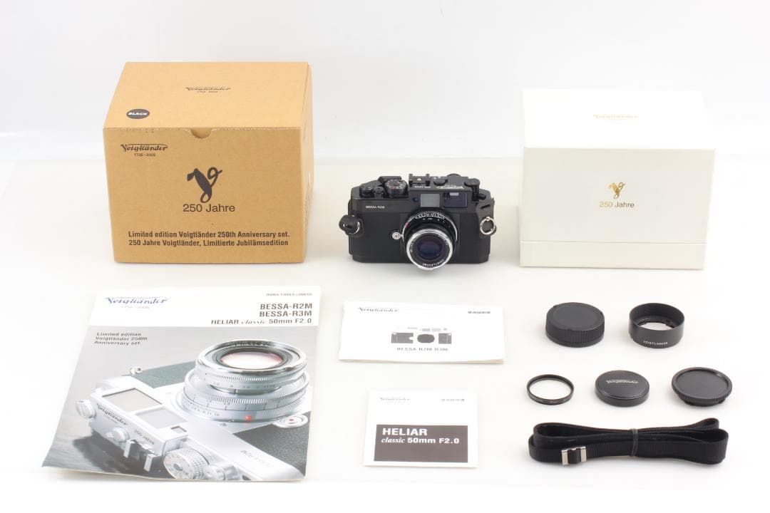 Voigtlander BESSA-R2M 250th Black レンズ