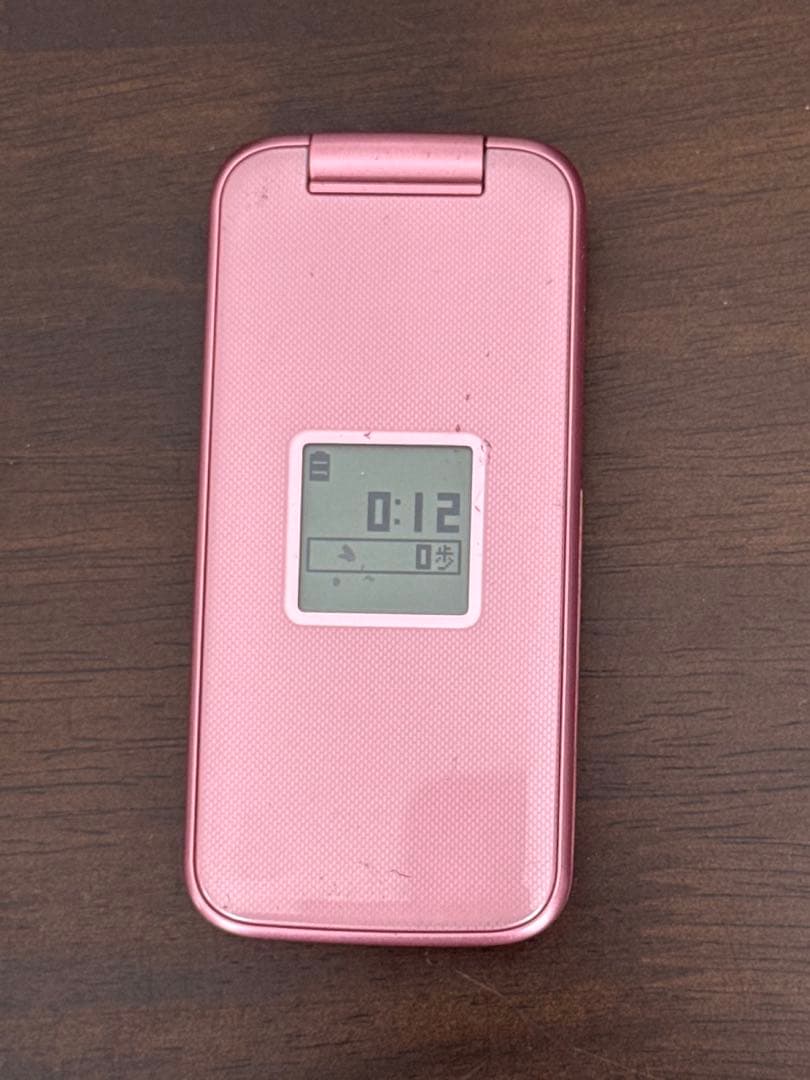 SIMフリー ドコモ らくらくフォン F-02J 本体・充電器 動作確認済み