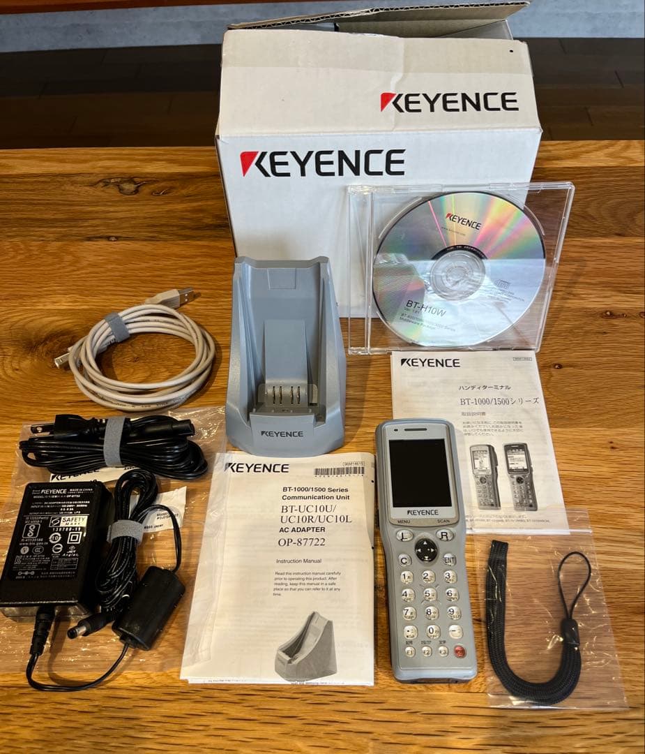 キーエンス　ハンディスキャナー BT-1000/1500 1月末で取り下げます