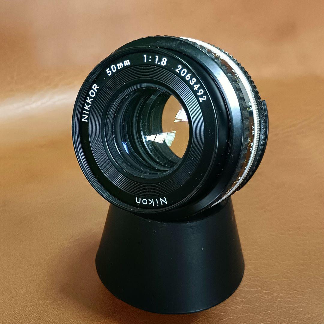 Ai-S NIKKOR 50mm f 1.8 パンケーキレンズ