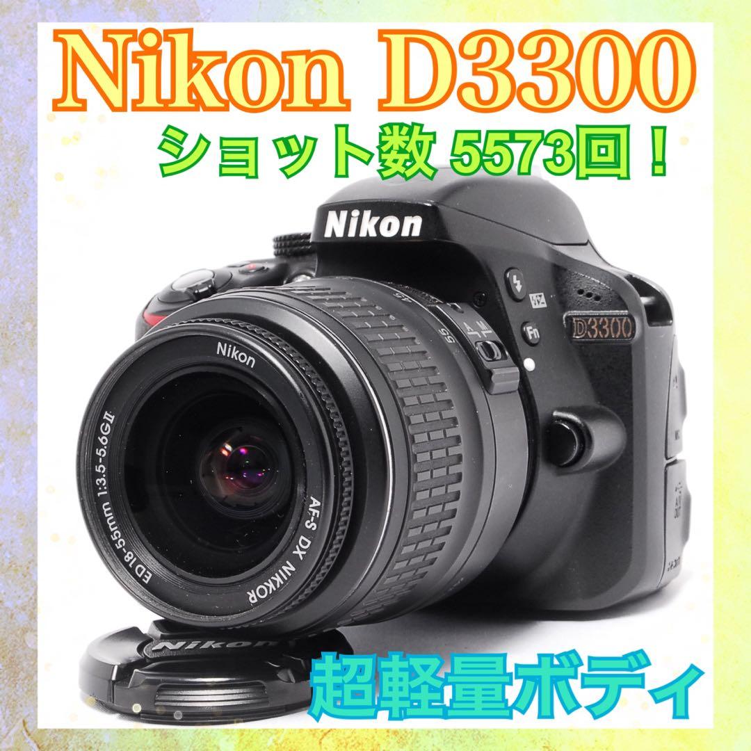 ショット数少なめ◆Nikon D3300◆一眼レフカメラ◆Flash Air付き