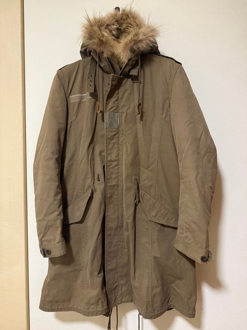 【希少モデル】アメリカンラグシー モッズコート カーキ フリーサイズ（Mサイズ）