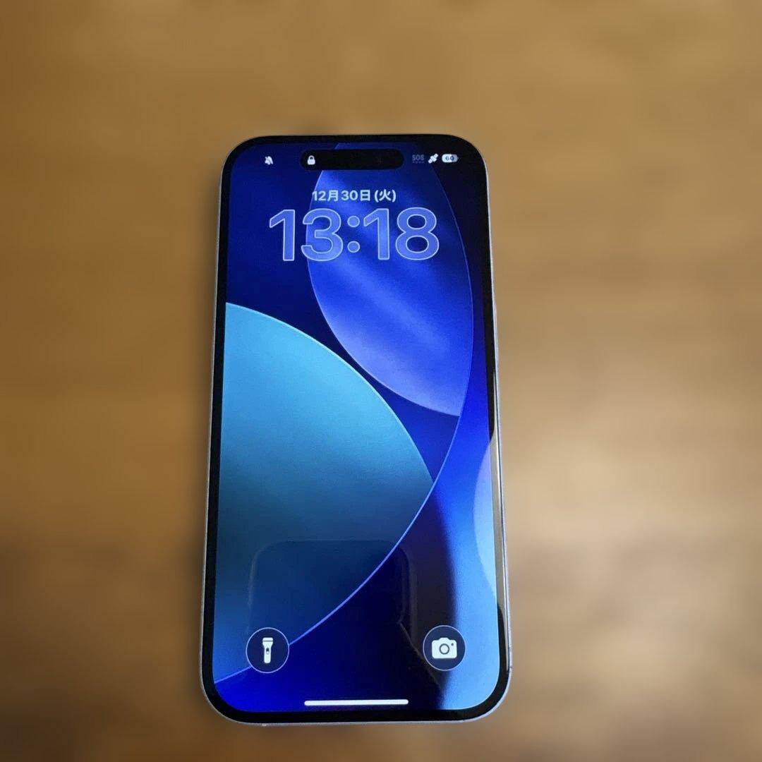 iPhone16 本体 ホワイト 256GB 中古 バッテリー94% 残債なし