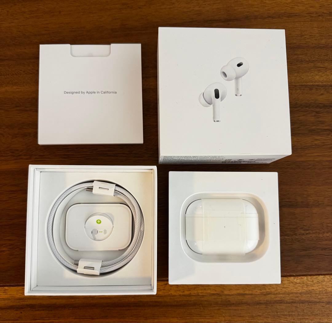 AirPods Pro 第2世代 USB-C MagSafe充電ケース付属品完備