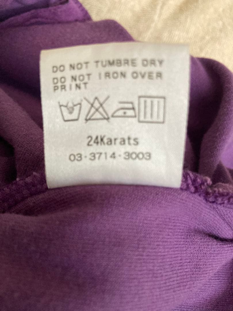 【24karats】セットアップジャージ　Mサイズ パープル