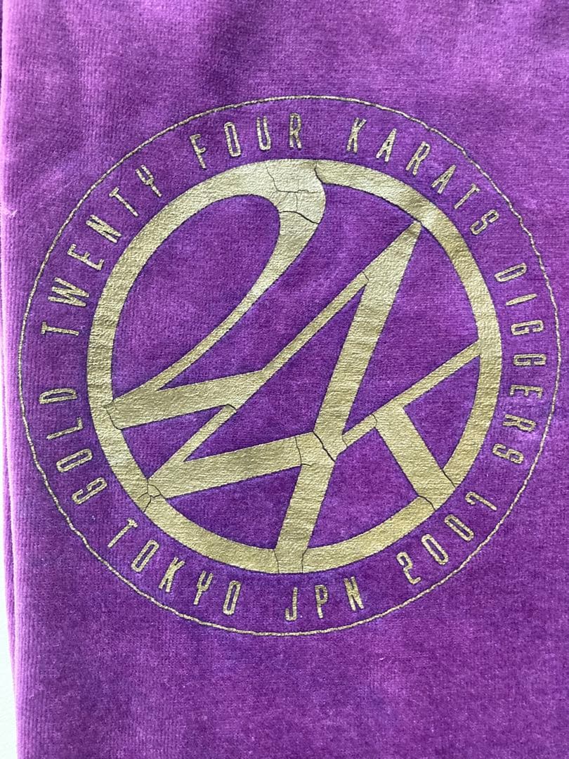 【24karats】セットアップジャージ　Mサイズ パープル