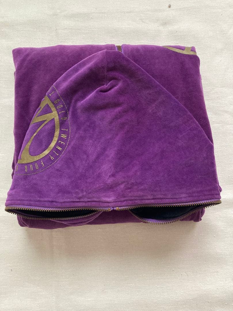 【24karats】セットアップジャージ　Mサイズ パープル