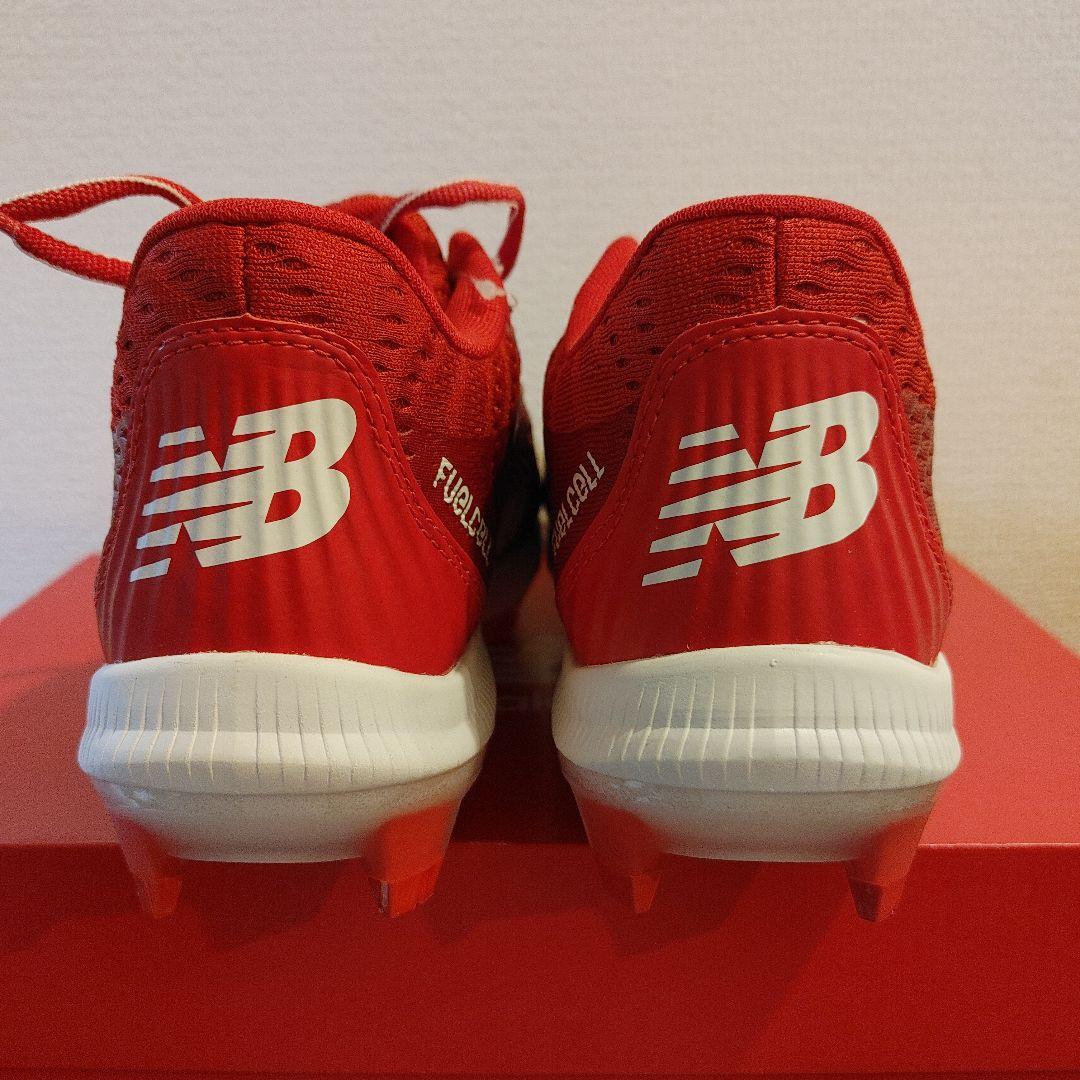 ニューバランス　野球　スパイク　ポイント 26.0センチ　レッド