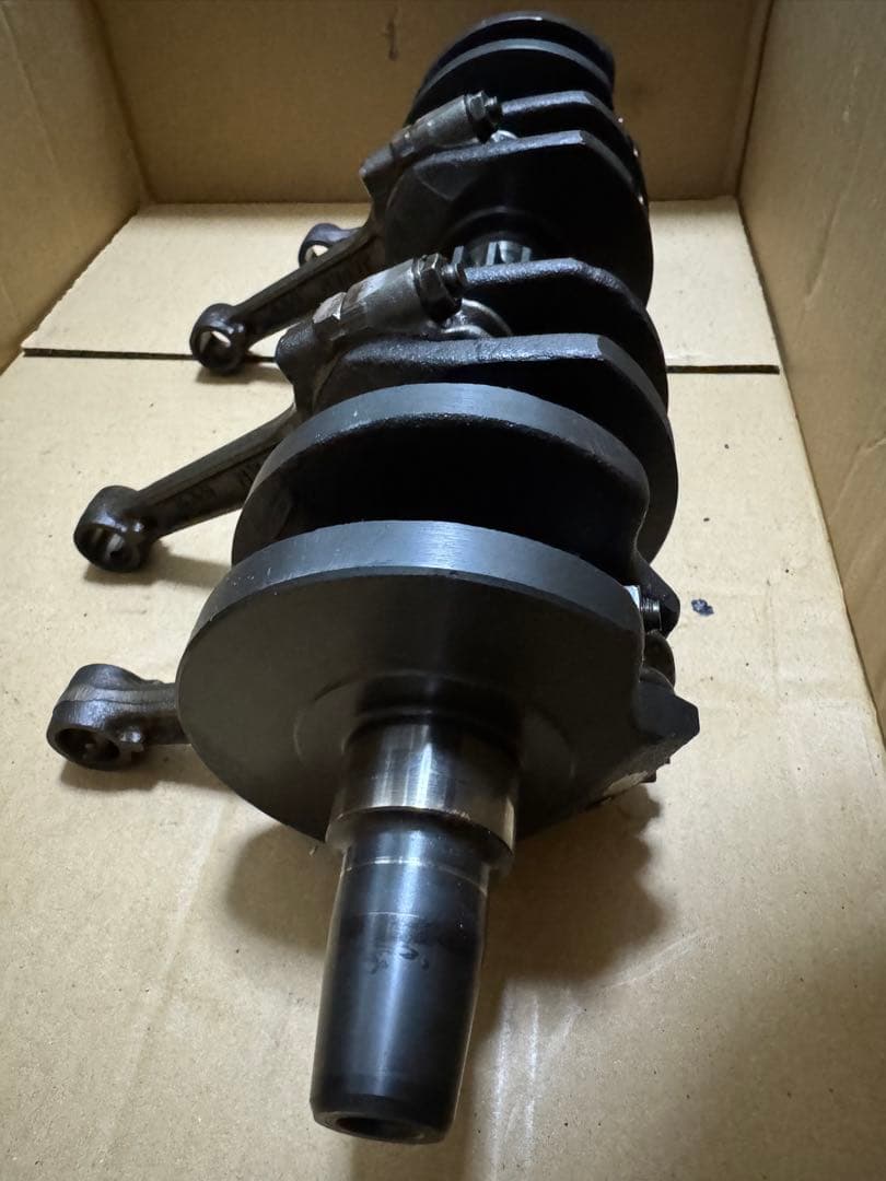 GPZ400Fクランクシャフトコンロッド純正当時物 Z400FX、Z400GP