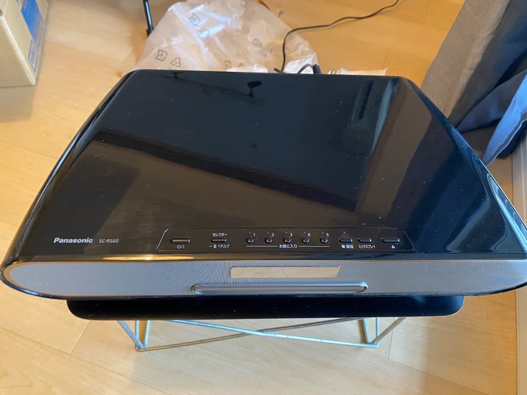 パナソニック　コンパクトステレオシステム　SC-RS60-K