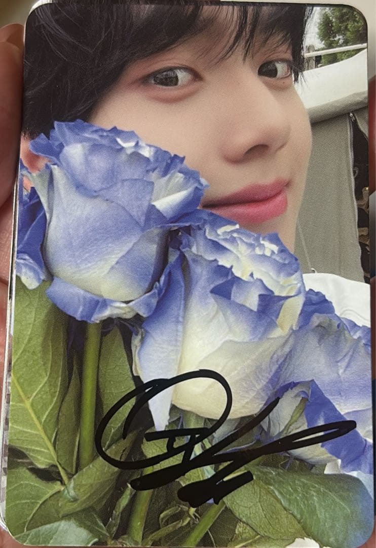 レア！限定！ZB1 ハンユジン 公式トレカ　直筆サイン　一点物