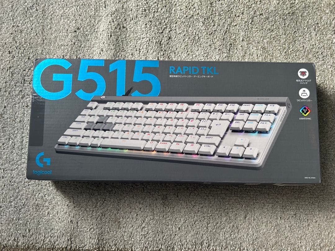 キーボード logicool G515 RAPID TKL