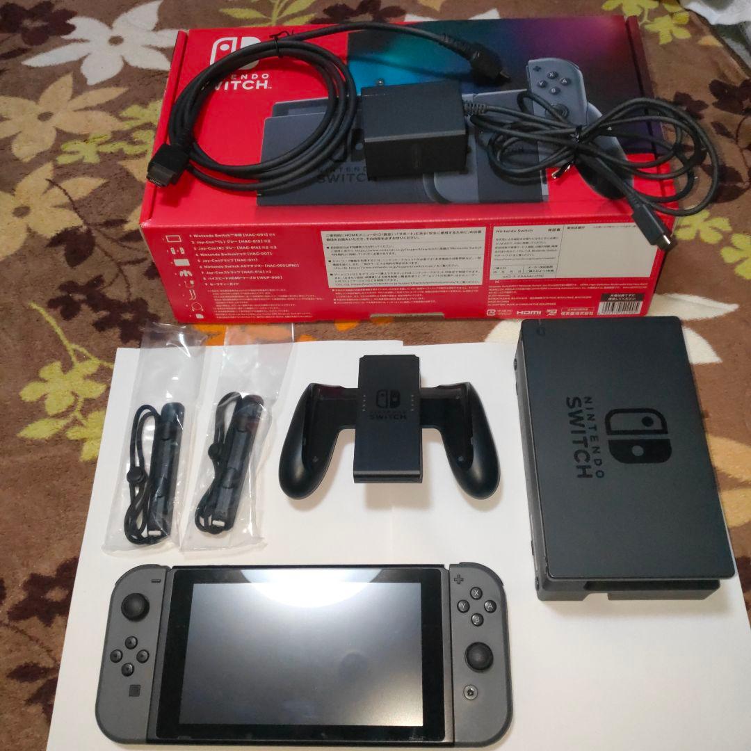 Nintendo Switch 本体 バッテリー強化品グレー