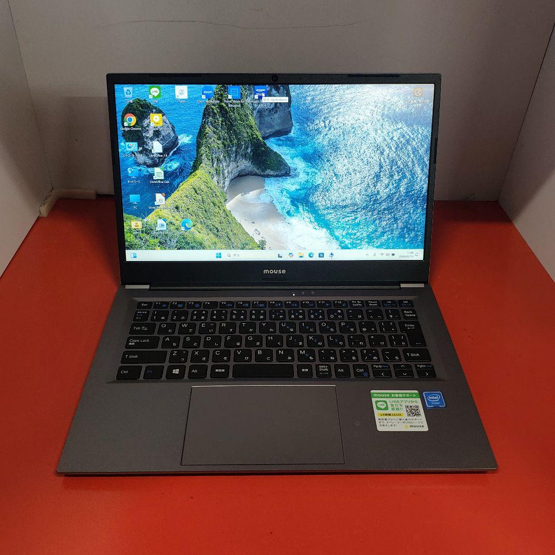 Windows11ノートパソコン 極美品Intel Core 8世代 爆速SSD