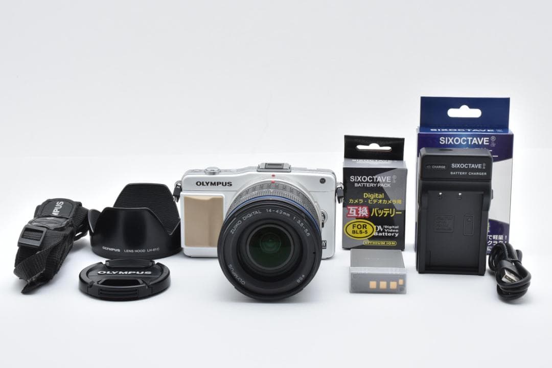 ■美品■オリンパス　OLYMPUS PEN Mini E-PM2 レンズセット