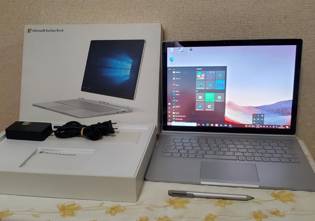 (美品) Surface Book i7/16GB/512GB office
