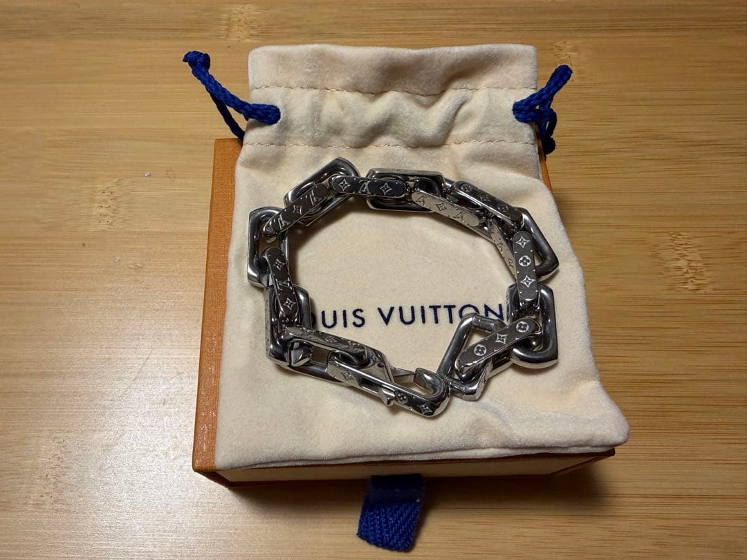 LOUIS VUITTON ブレスレット・チェーン　モノグラム　サイズL