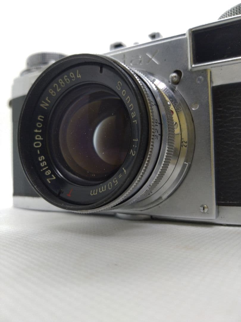 【整備済完動品】Contax Ⅱa CD Sonnar 50mm F2