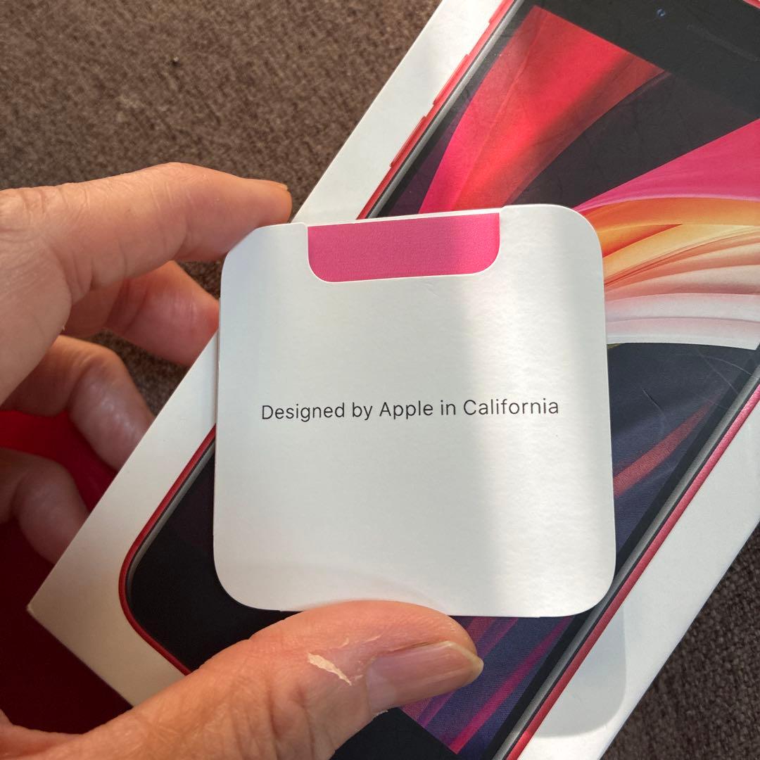 S*A様 Apple iPhone SE (PRODUCT)RED 64GB